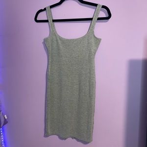 Mini Gray Dress